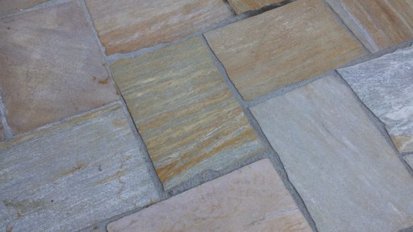 Kvarcit Giallo Rio - formáty sekané hrany