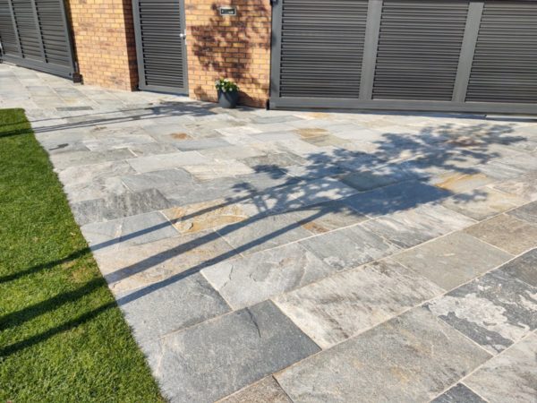 Kvarcit Grigio-Multicolor - dlažba