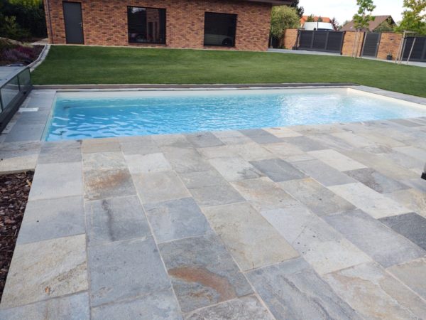 Kvarcit Grigio-Multicolor - dlažba