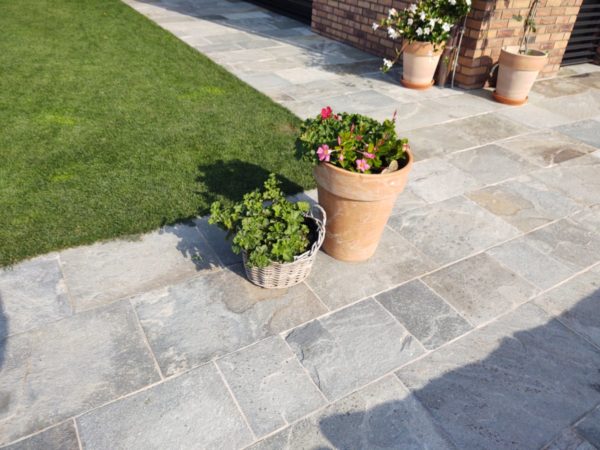 Kvarcit Grigio-Multicolor - dlažba